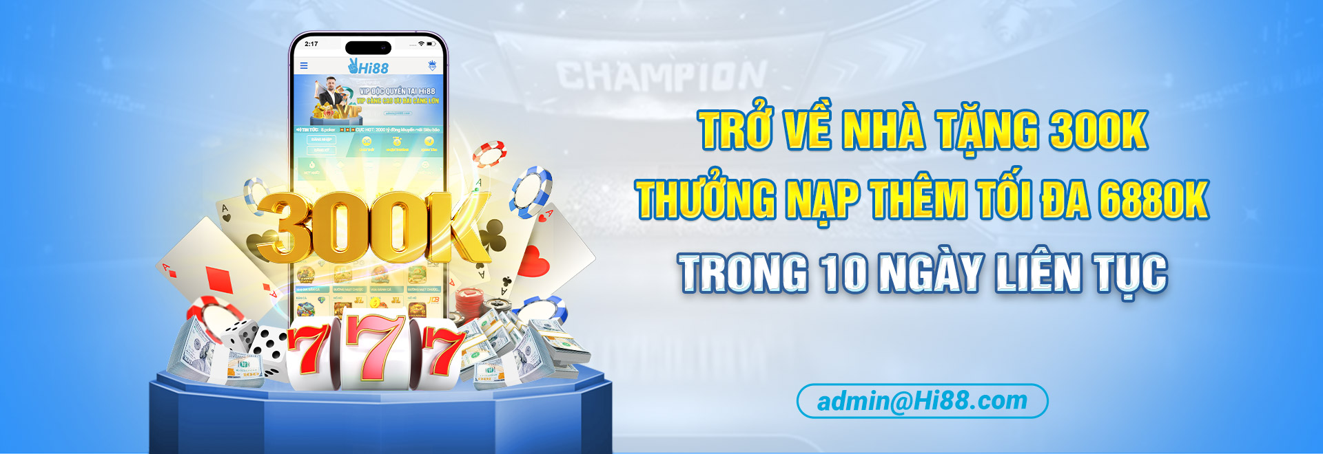 nhà cái tặng 300K